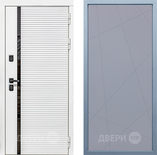 Дверь Дива МХ-45 Белая STR Д-11 Силк Маус в Коломне
