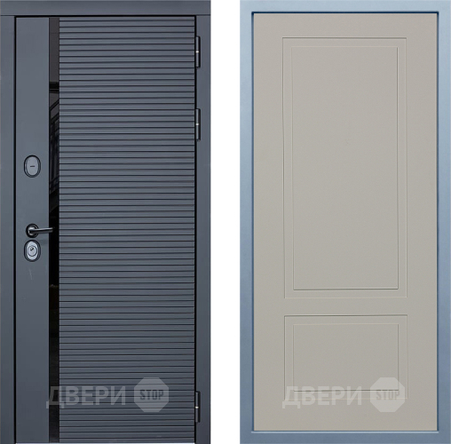 Входная металлическая Дверь Дива МХ-45 STR Н-7 Шампань в Коломне