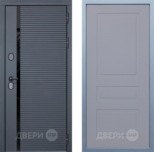 Входная металлическая Дверь Дива МХ-45 STR Н-13 Силк Маус в Коломне