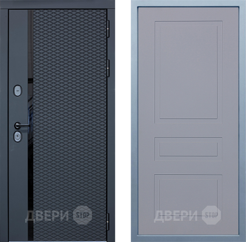 Входная металлическая Дверь Дива МХ-47 STR Н-13 Силк Маус в Коломне