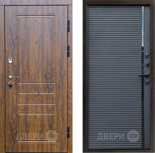 Дверь Престиж Классика Дуб Porte Черный кварц в Коломне