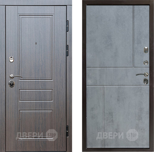 Дверь Престиж Классика Венге Горизонт Бетон темный в Коломне