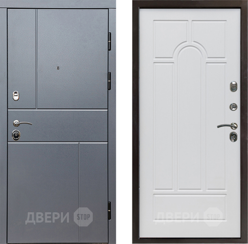 Дверь Престиж Горизонт Грэй Арка Белое дерево в Коломне
