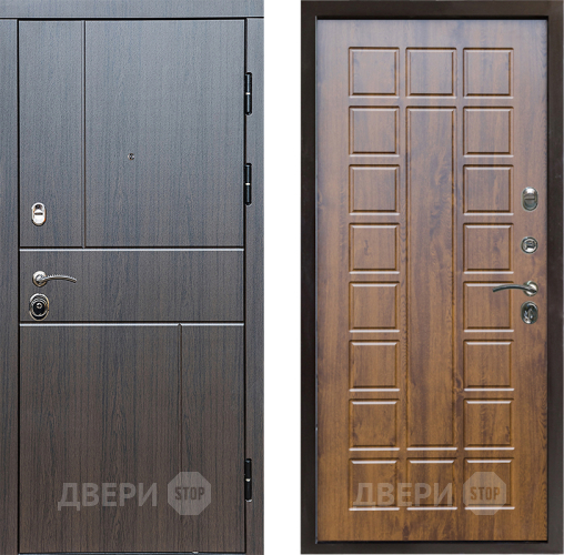 Входная металлическая Дверь Престиж Горизонт Венге Престиж Дуб в Коломне
