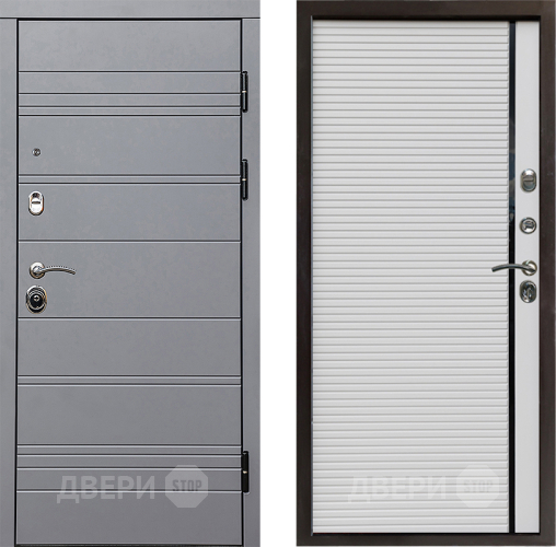 Дверь Престиж Линия Грэй Porte Белый в Коломне