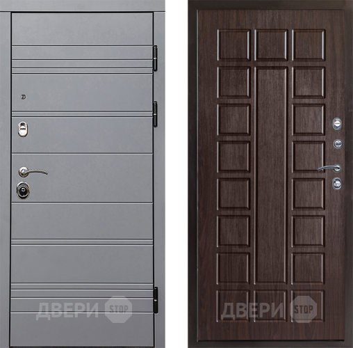 Входная металлическая Дверь Престиж Линия Грэй Престиж Венге в Коломне