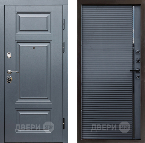 Входная металлическая Дверь Престиж Премиум Porte Черный кварц в Коломне