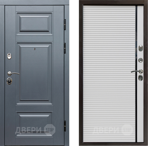 Входная металлическая Дверь Престиж Премиум Porte Белый в Коломне
