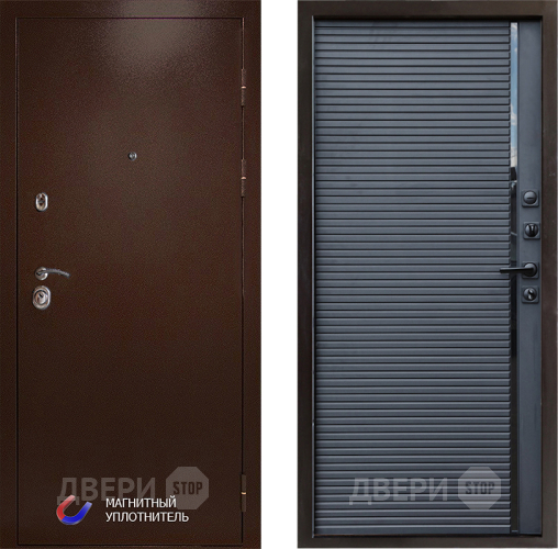 Дверь Престиж Медь Porte Черный кварц в Коломне
