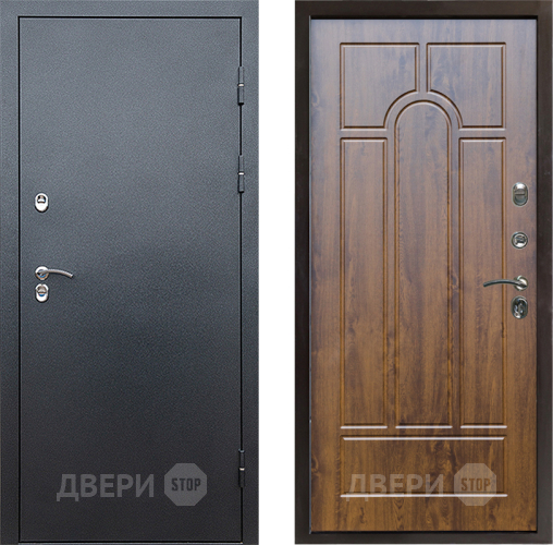 Входная металлическая Дверь Престиж TERMO с терморазрывом Снегирь Серебро Арка Дуб в Коломне