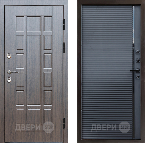Дверь Престиж TERMO с терморазрывом Престиж Porte Черный кварц в Коломне