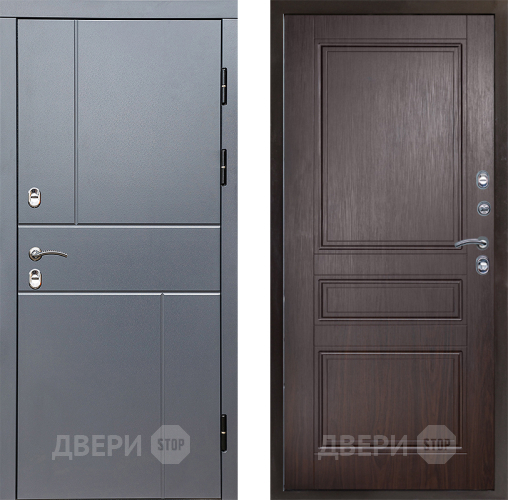 Дверь Престиж TERMO с терморазрывом Горизонт Грэй Классика Венге в Коломне