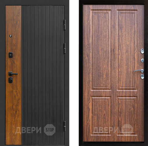 Входная металлическая Дверь Престиж Prestizh Премиум Орех светлый в Коломне
