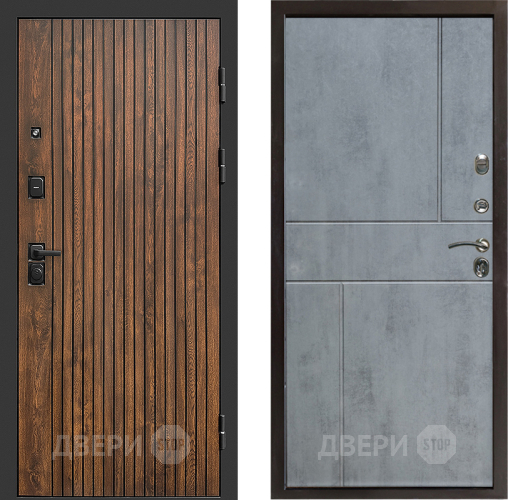 Дверь Престиж Tvist Горизонт Бетон темный в Коломне