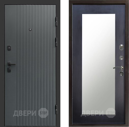 Дверь Престиж Tvist Grey Зеркло Пастораль Венге в Коломне