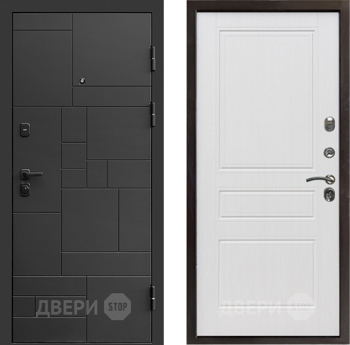 Дверь Престиж Kvadro Классика Белое дерево в Коломне