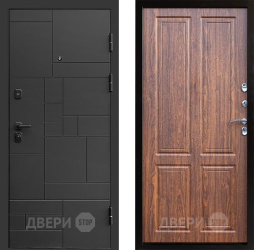 Дверь Престиж Kvadro Премиум Орех светлый в Коломне