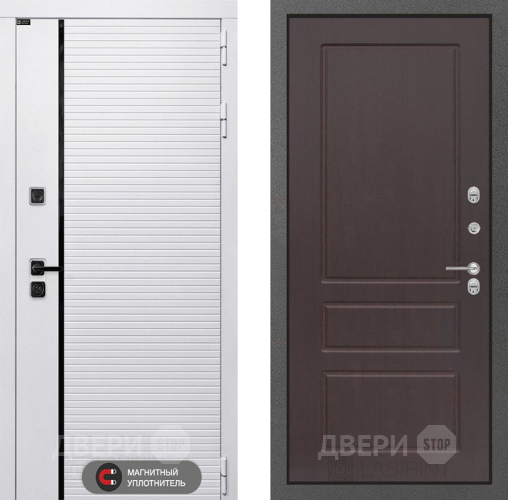 Дверь Лабиринт (LABIRINT) Royal 03 Орех премиум в Коломне