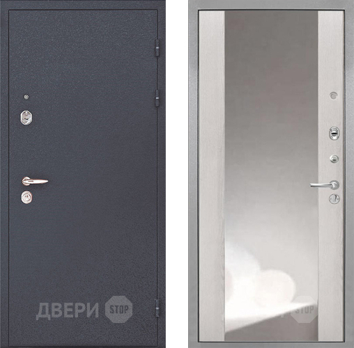 Дверь Интекрон (INTECRON) Колизей ФЛЗ-516 Зеркало Сосна белая в Коломне