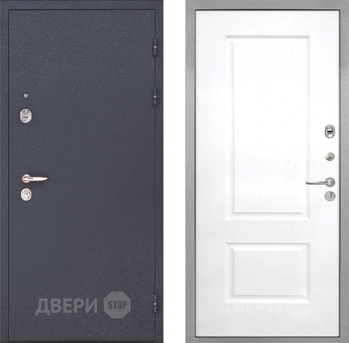 Входная металлическая Дверь Интекрон (INTECRON) Колизей Альба Роял Вуд белый в Коломне