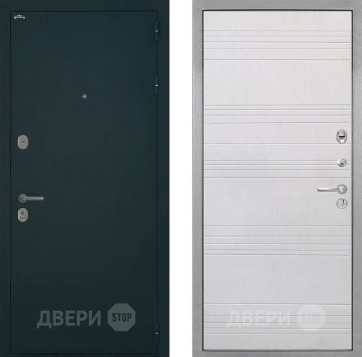 Дверь Интекрон (INTECRON) Греция ФЛ-316 Белый ясень в Коломне