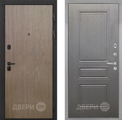 Дверь Интекрон (INTECRON) Профит Black Венге Коричневый ФЛ-243 Графит вуд дуб в Коломне