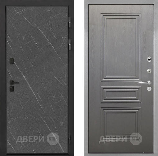 Дверь Интекрон (INTECRON) Профит Black Гранит Лава Оникс ФЛ-243 Графит вуд дуб в Коломне