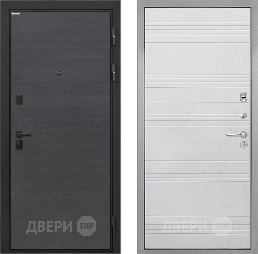 Дверь Интекрон (INTECRON) Профит Black Эковенге ФЛ-316 Белый ясень в Коломне