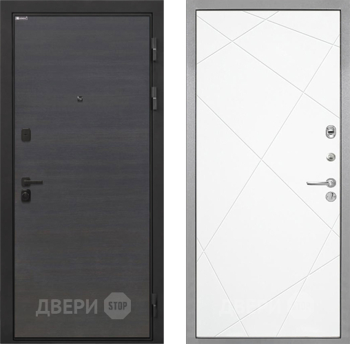 Дверь Интекрон (INTECRON) Профит Black Эковенге Лучи-М Софт милк в Коломне