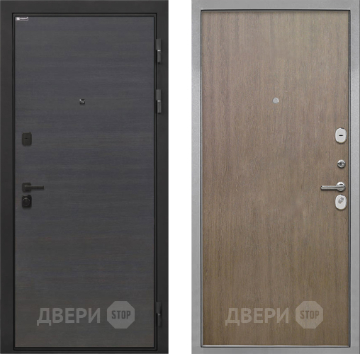 Дверь Интекрон (INTECRON) Профит Black Эковенге Гладкая шпон Венге коричневый в Коломне
