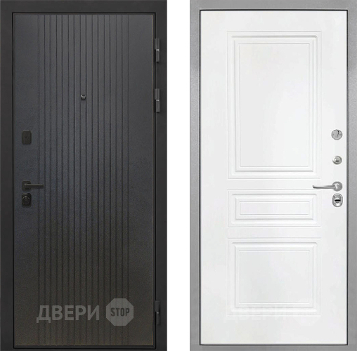 Дверь Интекрон (INTECRON) Профит Black ФЛ-295 ФЛ-243 Белый матовый в Коломне