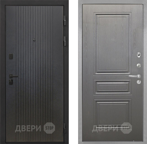 Дверь Интекрон (INTECRON) Профит Black ФЛ-295 ФЛ-243 Графит вуд дуб в Коломне