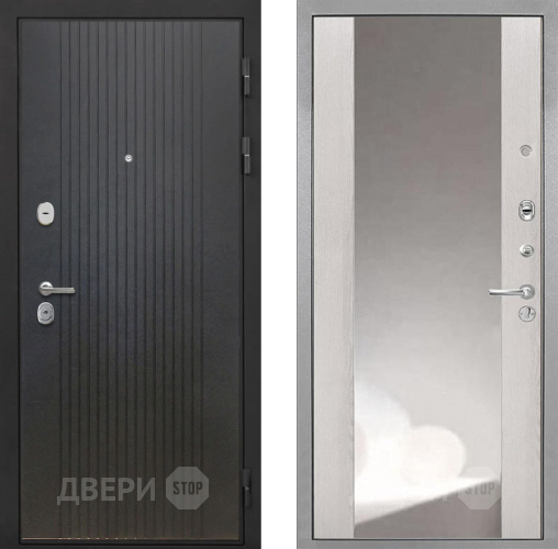 Входная металлическая Дверь Интекрон (INTECRON) Гектор ФЛ-295 ФЛЗ-516 Зеркало Сосна белая в Коломне