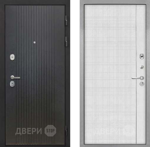 Дверь Интекрон (INTECRON) Гектор ФЛ-295 В-07 с молдингом Лофт белый в Коломне