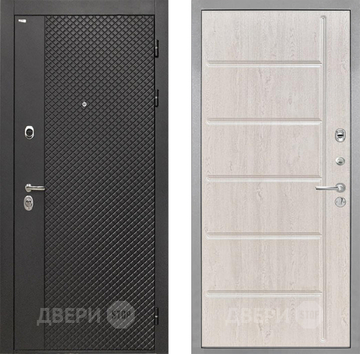 Дверь Интекрон (INTECRON) Олимпия Black 4К ФЛ-102 Сосна белая в Коломне