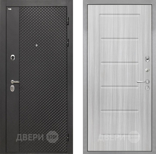 Дверь Интекрон (INTECRON) Олимпия Black 4К ФЛ-39 Сандал белый в Коломне