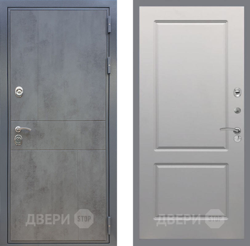 Входная металлическая Дверь Рекс (REX) ФЛ-290 FL-117 Грей софт в Коломне