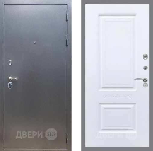 Входная металлическая Дверь Рекс (REX) 11 Смальта Силк Сноу в Коломне