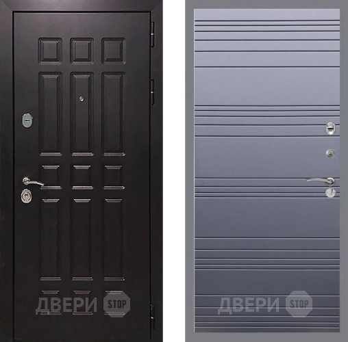 Дверь Рекс (REX) 8 Line Силк титан в Коломне