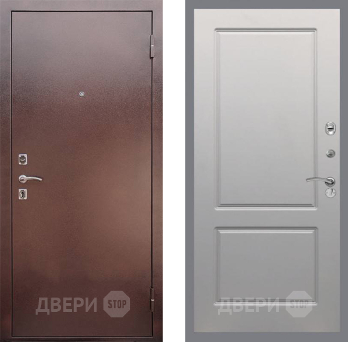 Входная металлическая Дверь Рекс (REX) 1 FL-117 Грей софт в Коломне