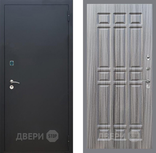 Дверь Рекс (REX) 1A Черный Муар FL-33 Сандал грей в Коломне