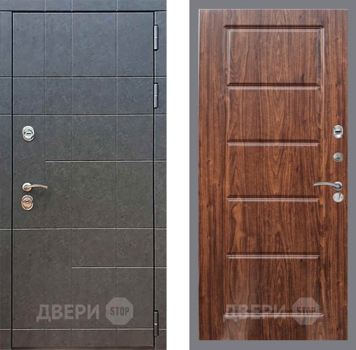 Входная металлическая Дверь Рекс (REX) 21 FL-39 орех тисненый в Коломне