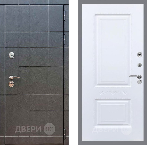 Входная металлическая Дверь Рекс (REX) 21 Смальта Силк Сноу в Коломне