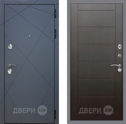 Дверь Рекс (REX) 13 Силк Титан Сити Венге в Коломне