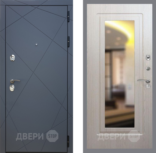 Дверь Рекс (REX) 13 Силк Титан FLZ-120 Беленый дуб в Коломне