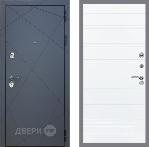 Дверь Рекс (REX) 13 Силк Титан Line Силк Сноу в Коломне