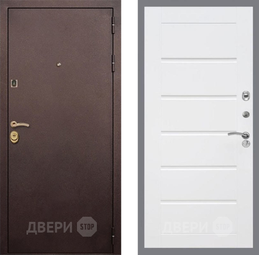 Дверь Рекс (REX) Лайт 3К Сити Белый ясень в Коломне
