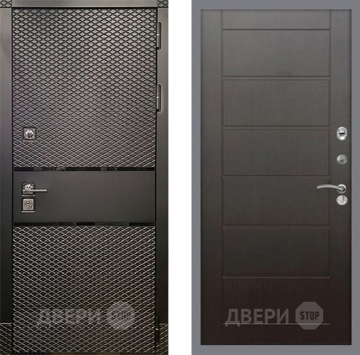 Дверь Рекс (REX) 15 Черный Кварц Сити Венге в Коломне