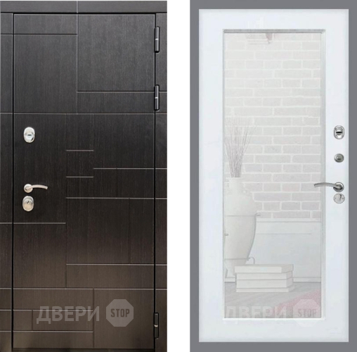 Дверь Рекс (REX) 20 Зеркало Пастораль Белый ясень в Коломне