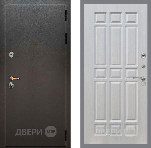 Дверь Рекс (REX) 5 Серебро Антик FL-33 Лиственница беж в Коломне